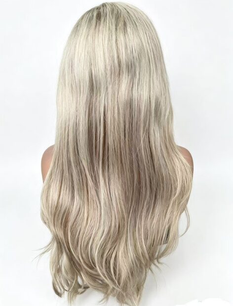 Blonde balayage human hair wig top trending colored human hair shades for US wholesale market 2026