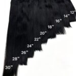 Mink Virgin Straight Bundles Multiple Lengths, Silky Human Hair Weft