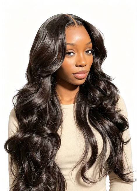 Body Wave HD Lace Raw hair 13x4 Full Frontal Wig