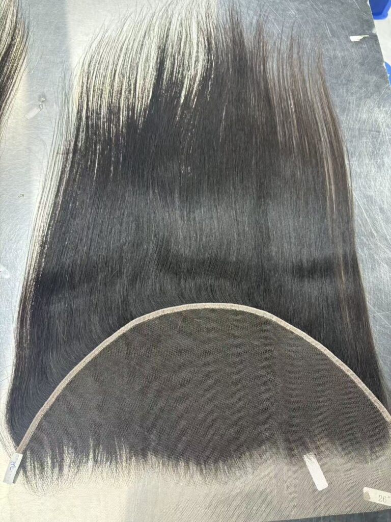 Ultra‑thin hd lace 5x5 closure 13x6 hd frontal human hair lace pieces for stylist b2b large‑quantity purchase