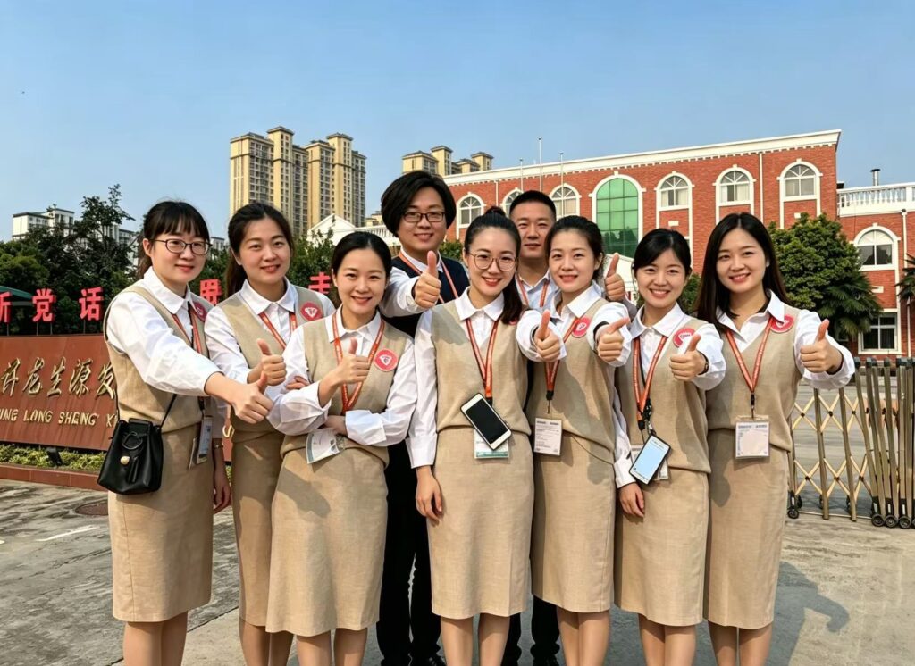 EVH overseas business department team, professional sales team for virgin human hair wholesale factory