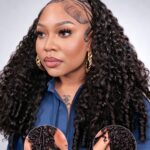 urmese Curly 3 In 1 Half Wig spring curl human hair half wig