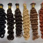 Virgin human hair bulk boho braids extensions clearance sale, various color options for bohemian braids bulk hair