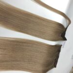 Chinese raw ponytail hair extensions, healthy straight ends