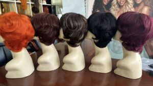 OEM ODM service for international hair brands private label pixie wigs wholesale virgin human hair